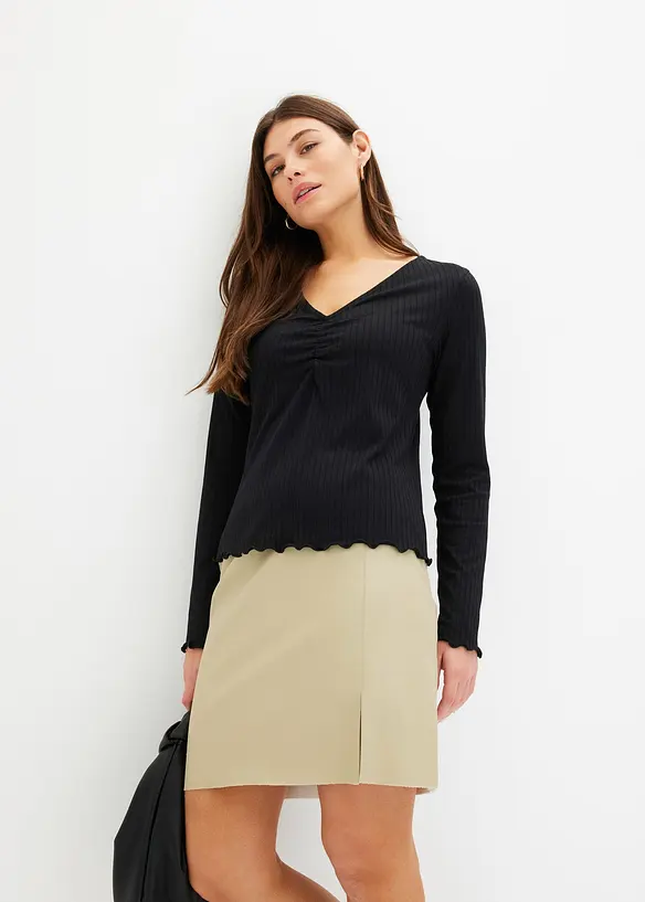 Imitatieleren rok, bonprix