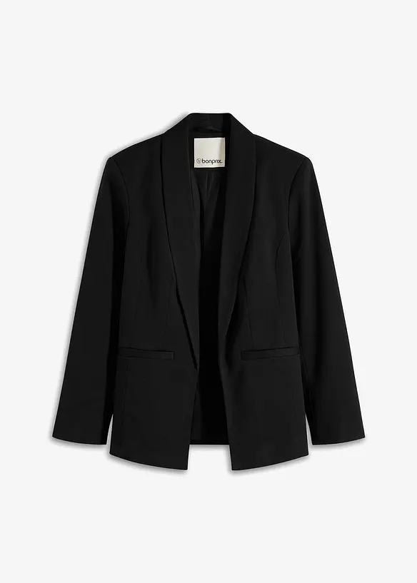 Blazer zonder knopen met 3/4 mouwen, bonprix