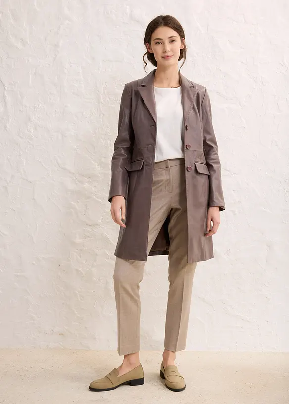 Broek met wol, bonprix