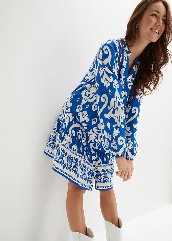 Tuniekjurk van vloeiende viscose, bonprix