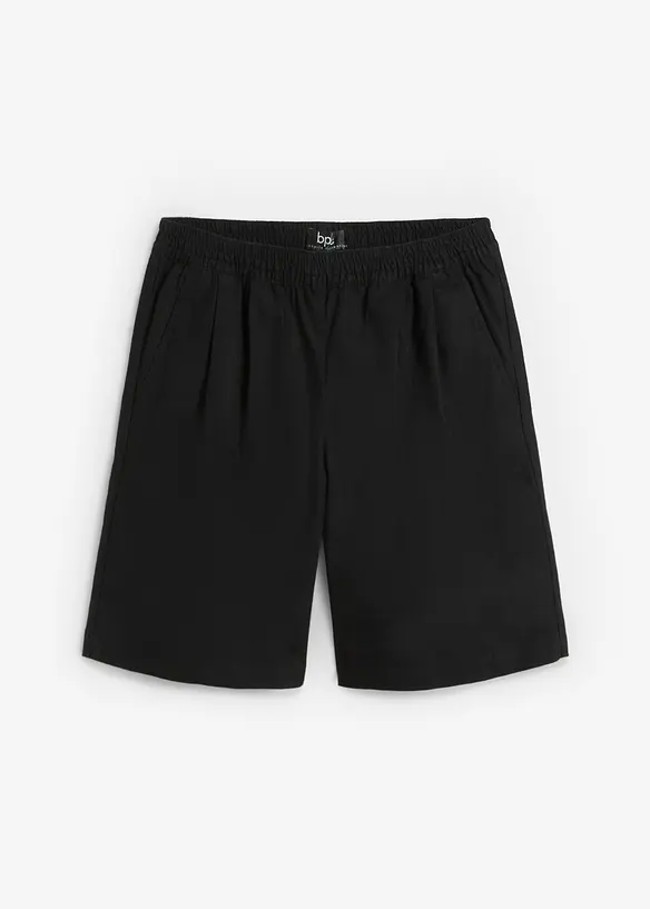 Bermuda van een linnen-katoenmix, bonprix
