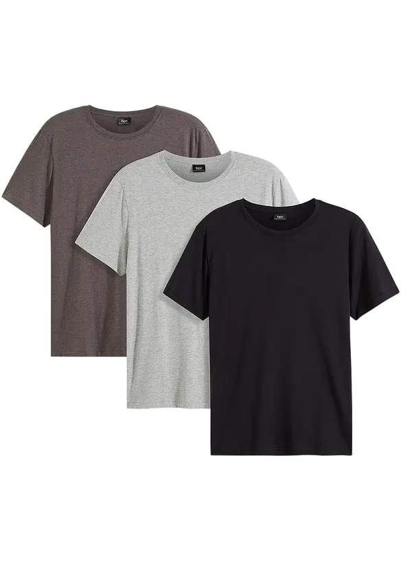 T-shirt (set van 3), bonprix