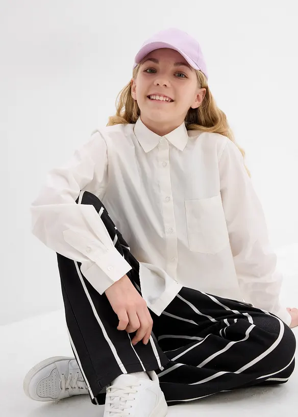 Meisjes Oxford blouse, bonprix
