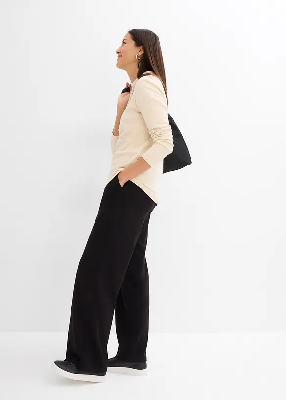 Sweater met split, bonprix