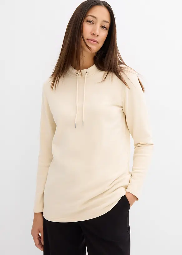 Sweater met split, bonprix