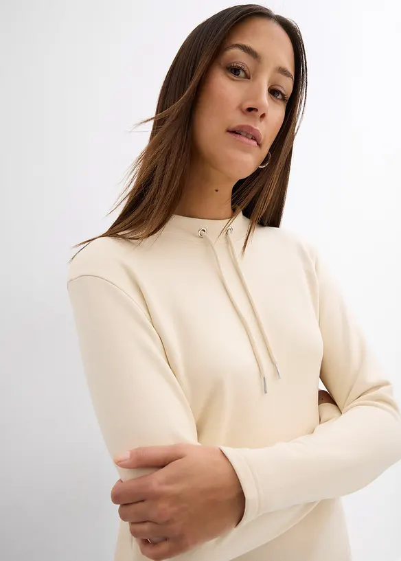 Sweater met split, bonprix