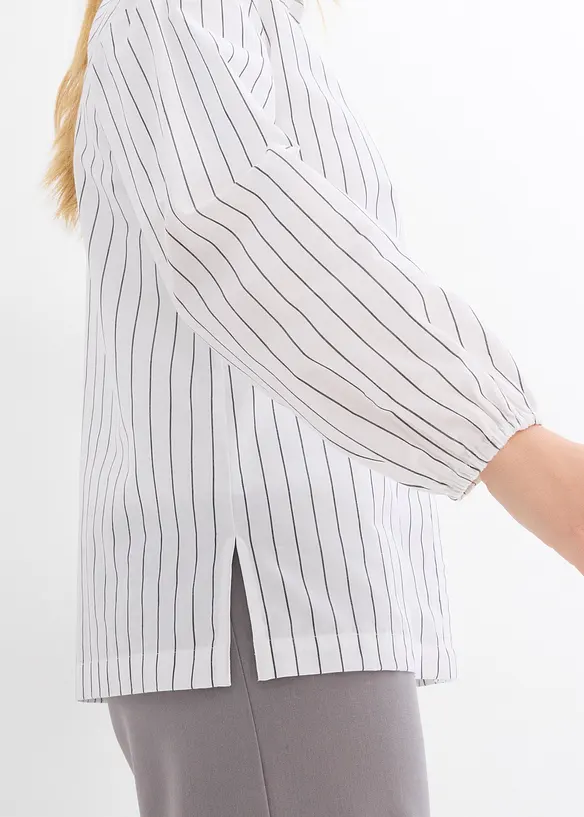 Oversized oberhemdblouse van popeline, bonprix
