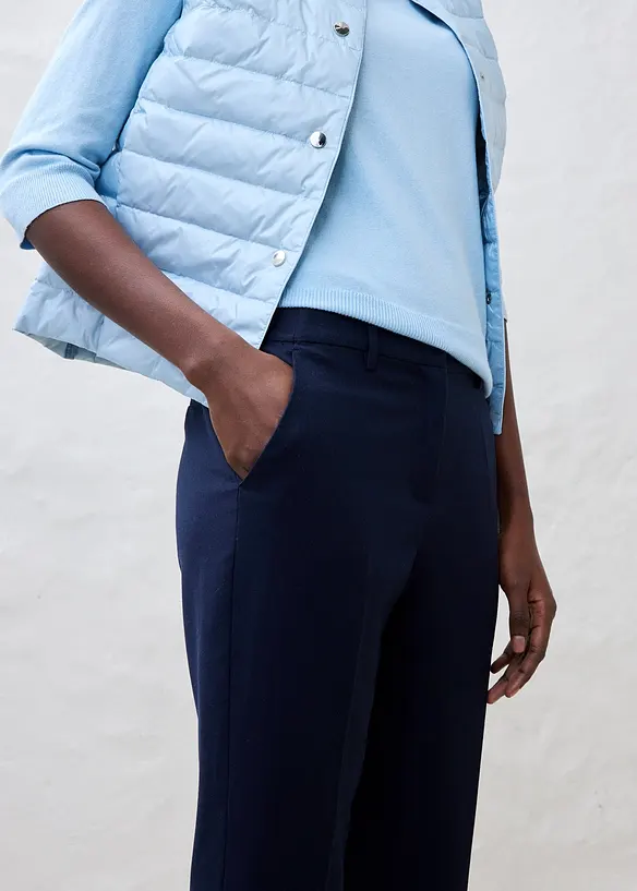 Broek met wol, bonprix