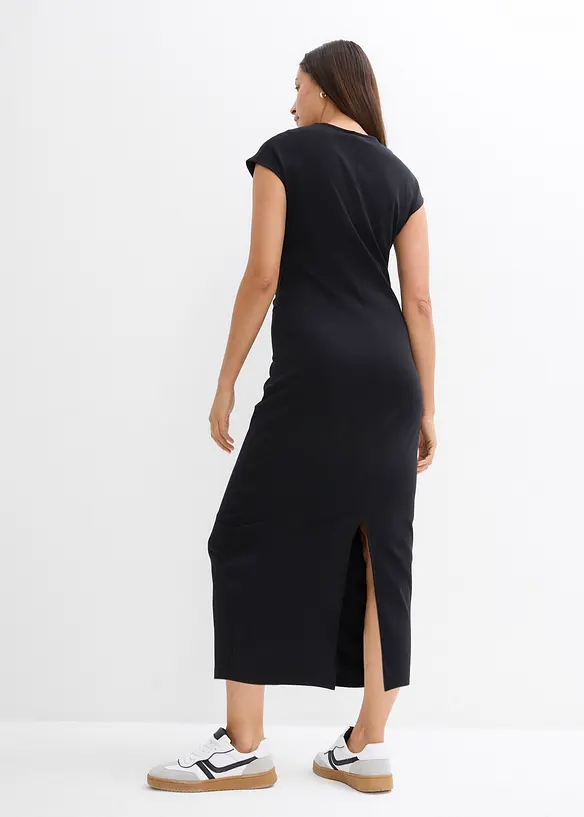Midi jurk van jersey, bonprix