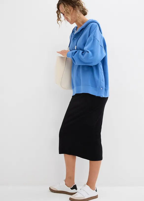 Jersey kokerrok (set van 2), bonprix