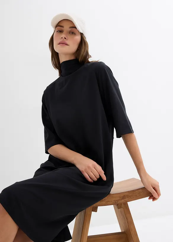 Shirtjurk van een elastische katoenmix, bonprix