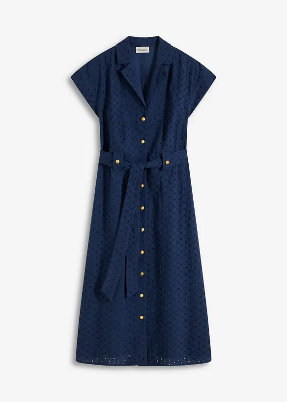 Overhemdjurk met broderie anglaise, bonprix