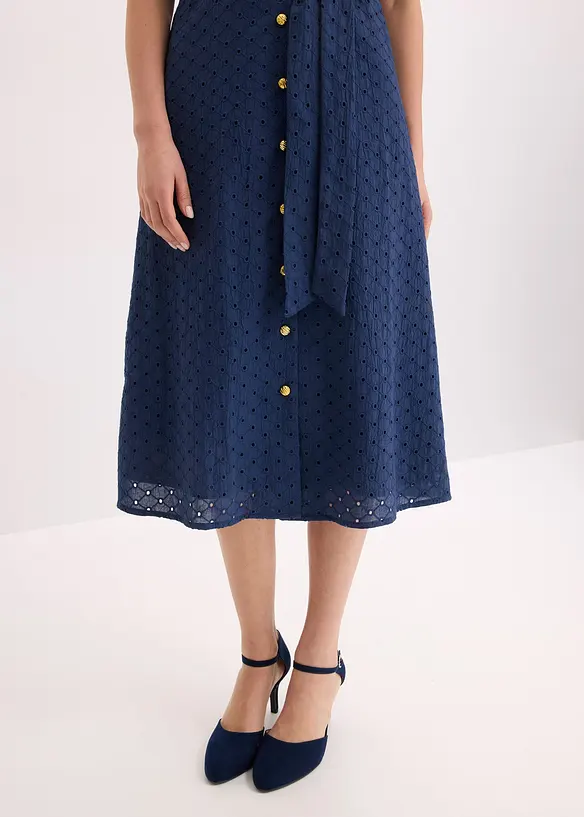 Overhemdjurk met broderie anglaise, bonprix