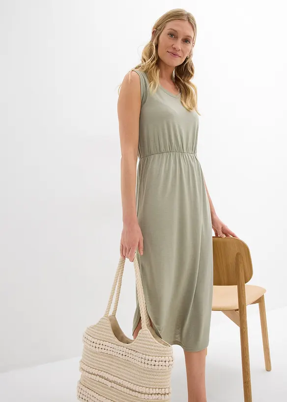 Jersey jurk van een viscosemix, bonprix