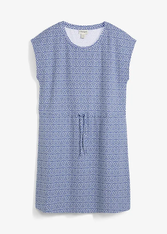 Jersey jurk met koorddetail, bonprix