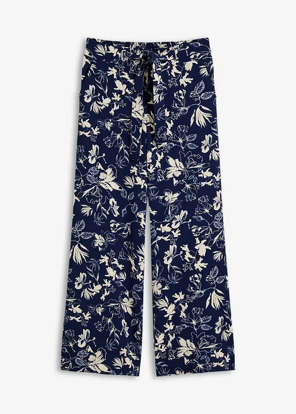 Marlene broek met print, bonprix