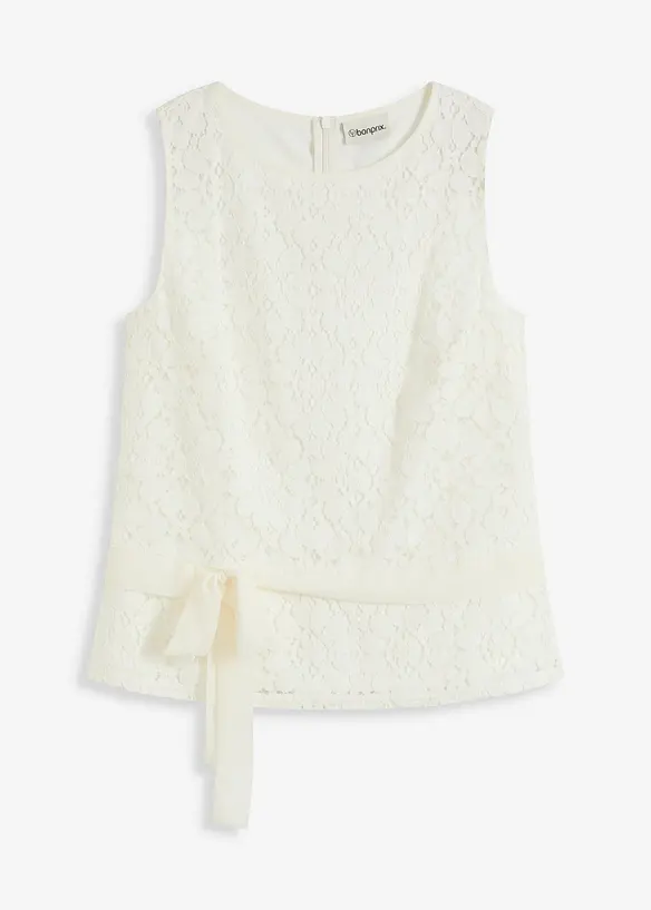 Kanten top, bonprix