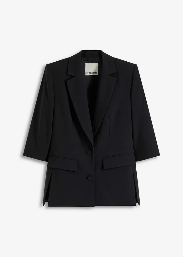 Blazer met modieus geaccentueerde schouders, bonprix
