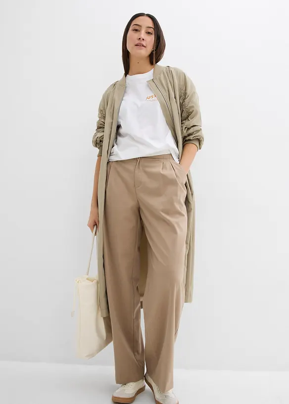 Oversized shirt van puur biologisch katoen, bonprix