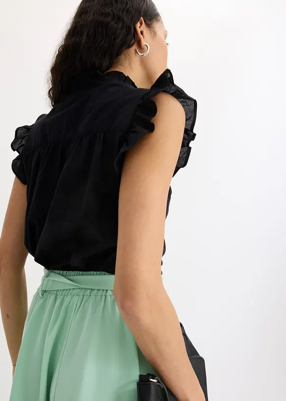 Licht blouse zonder mouwen, bonprix