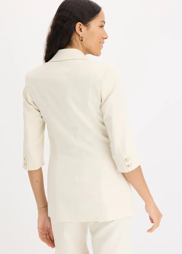 Lange blazer met 3/4 mouwen, bonprix