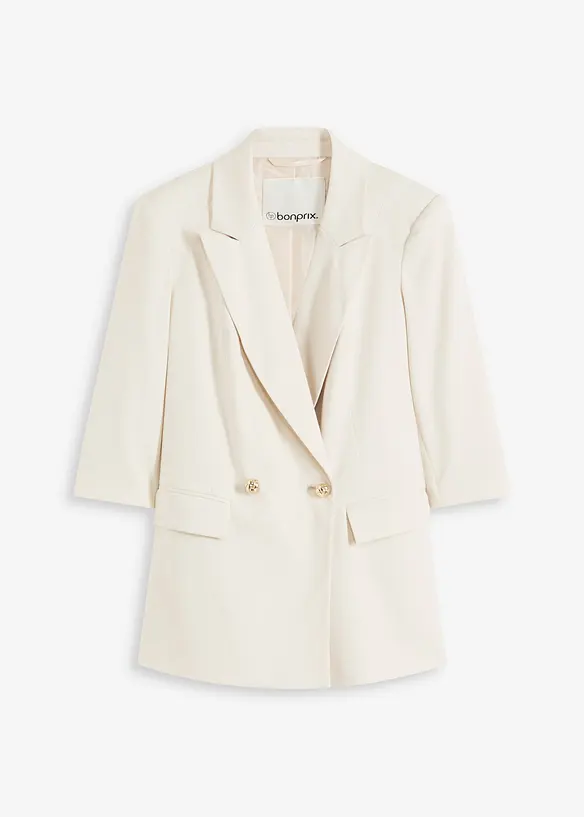 Lange blazer met 3/4 mouwen, bonprix