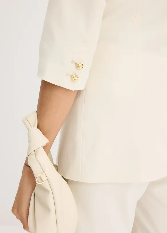 Lange blazer met 3/4 mouwen, bonprix