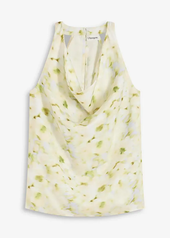 Blousetop in satijnlook, bonprix