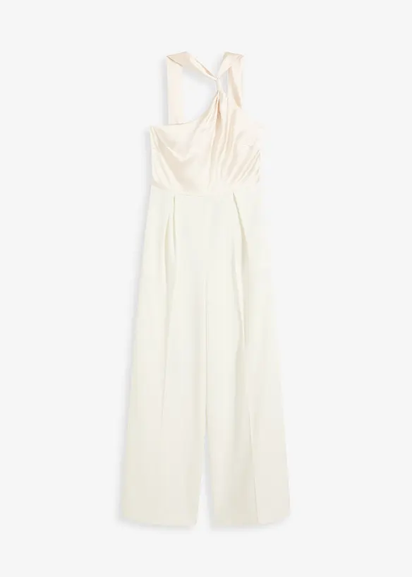 Jumpsuit van soepele satijn, bonprix