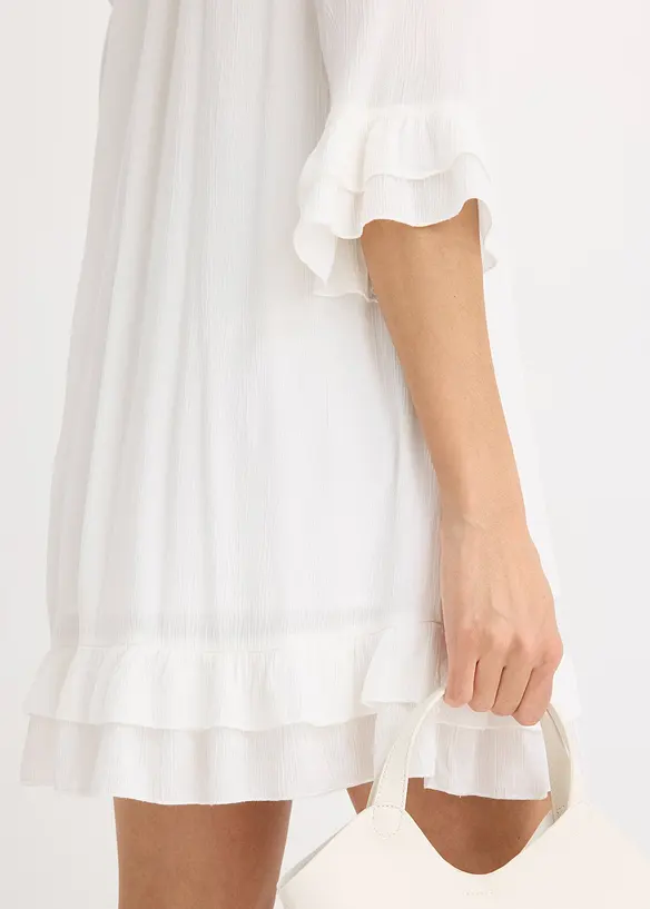 Boho jurk met borduursel, bonprix