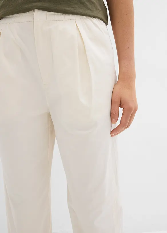 Broek in een elastische katoenmix, bonprix