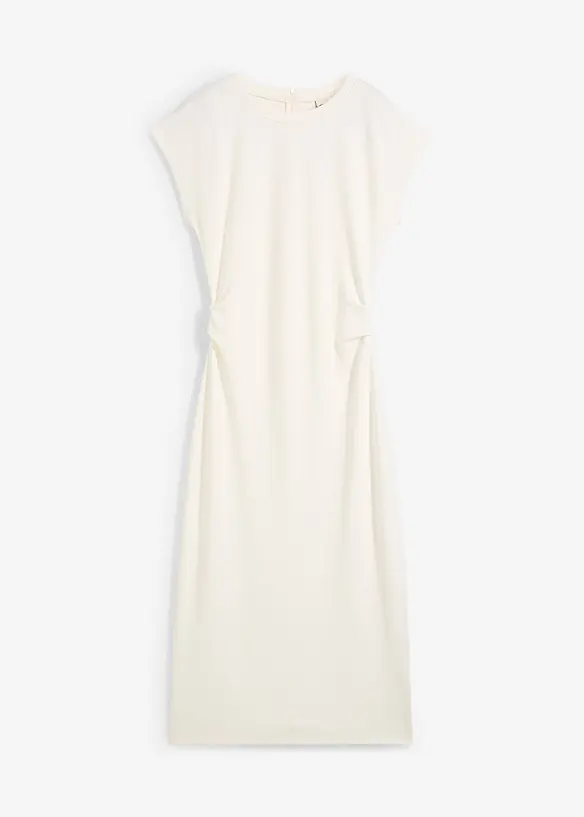 Midi jurk van soepel vallende viscose, bonprix