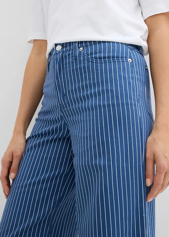 Twill broek van katoen, bonprix