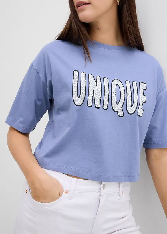 T-shirt van puur katoen, bonprix