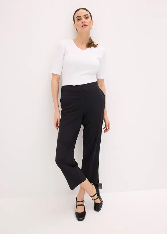 3/4 broek met split, bonprix