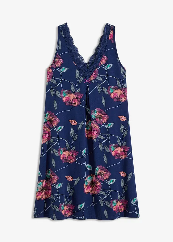 Nachtjapon met viscose, bonprix