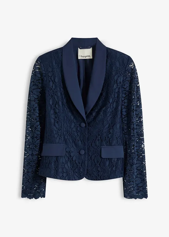 Blazer van kant, bonprix