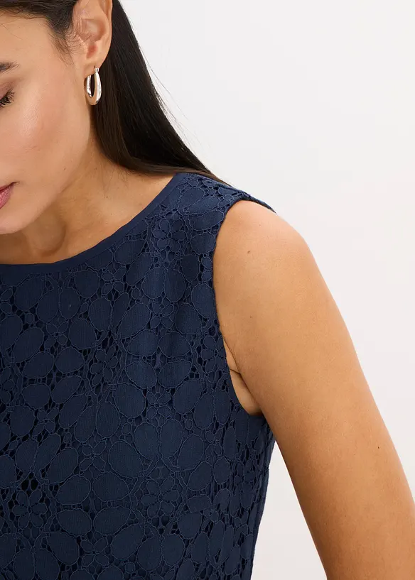 Kanten top, bonprix