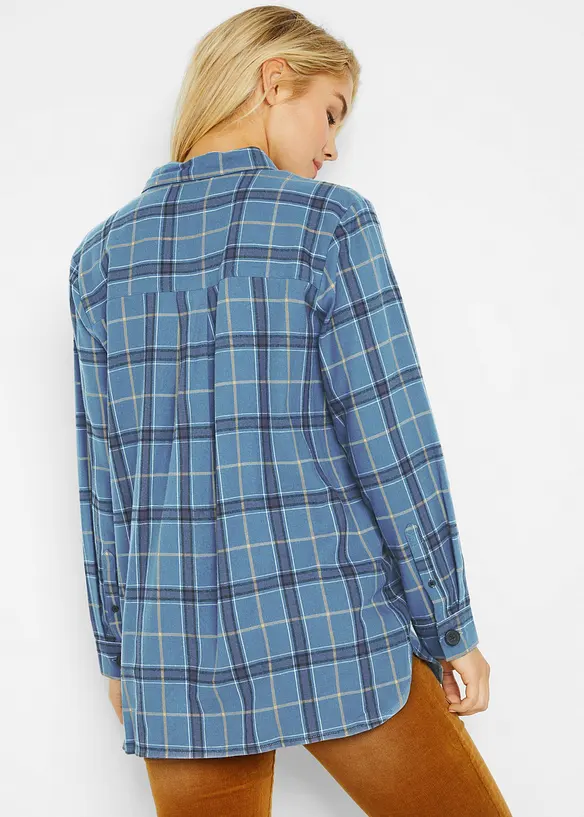 Flanellen overhemd, extra warm, bonprix
