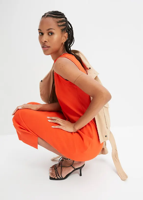 Jersey jurk van katoen met stretch, bonprix