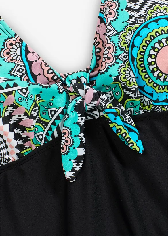 Badpakjurk met strikdetail, bonprix