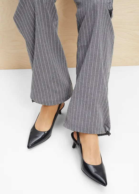 Slingback pumps met smalle hak, bonprix
