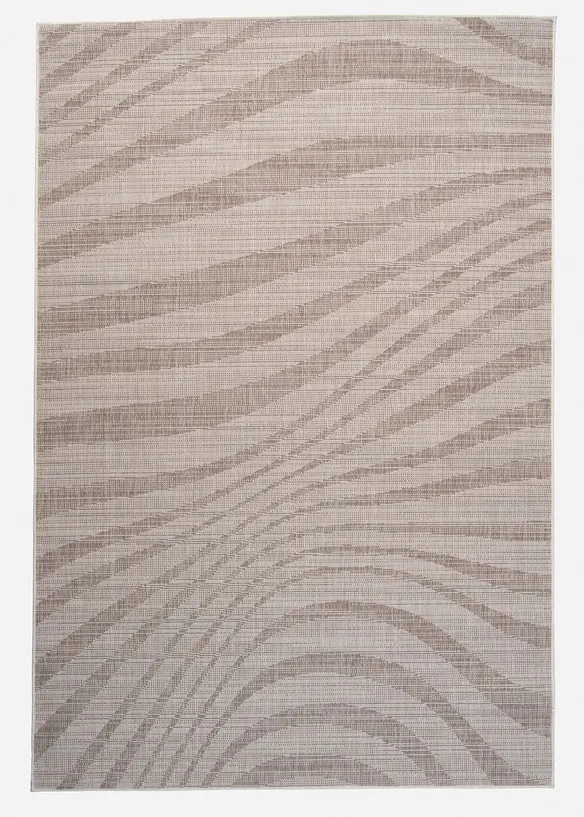 Binnen- en buitenkleed met zebra patroon, bonprix