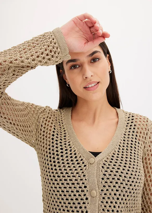 Ajour vest, bonprix