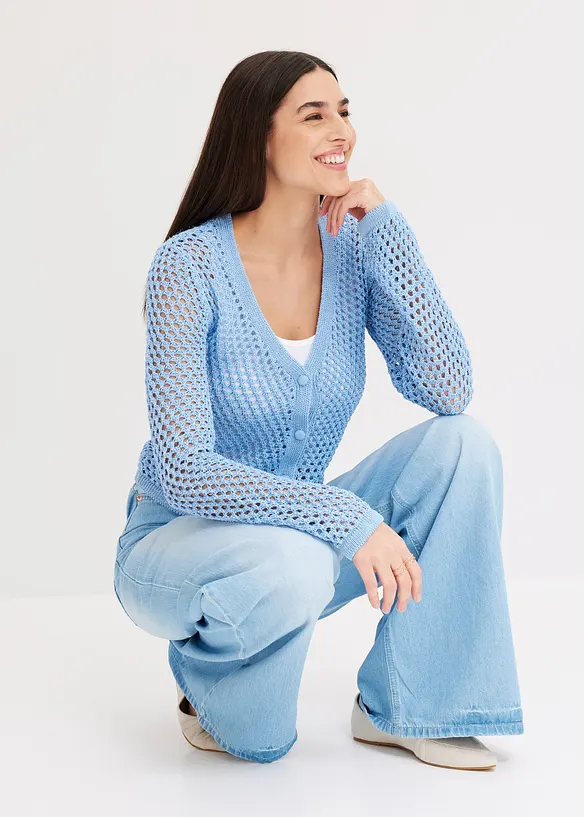 Ajour vest, bonprix