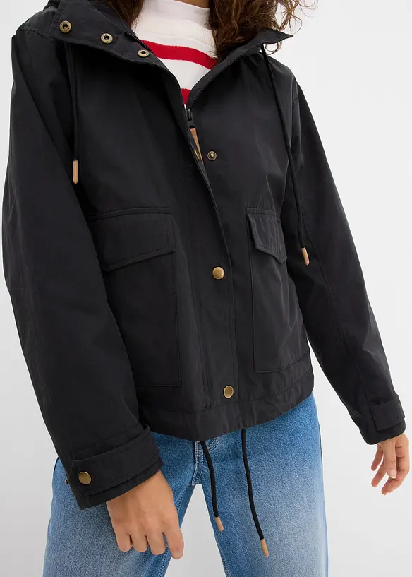 Tussenjas met capuchon, bonprix