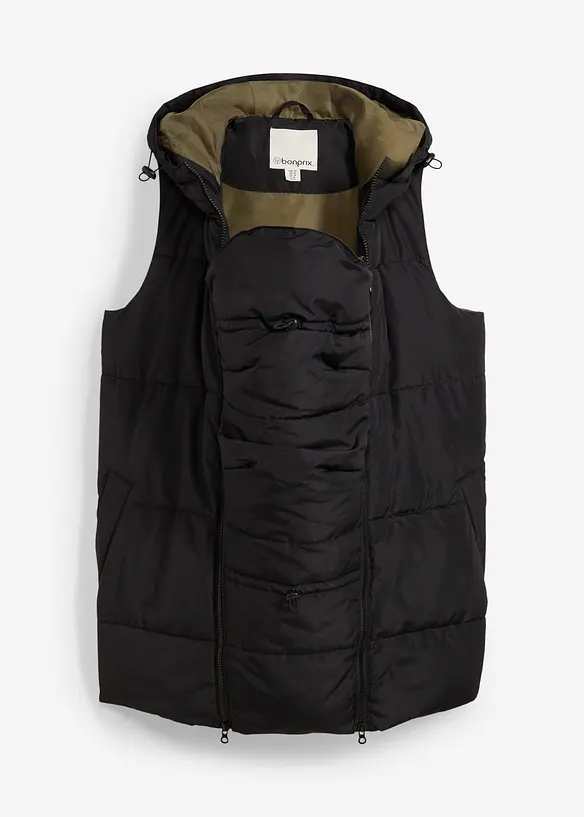 3-in-1 waterafstotende zwangerschapsbodywarmer met inzetstuk, bonprix
