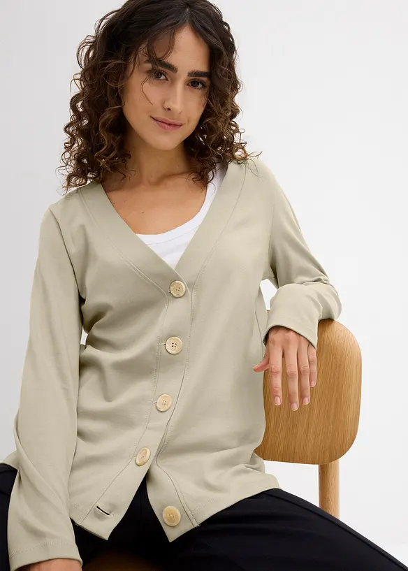 Shirtvest van puur biologisch katoen, bonprix