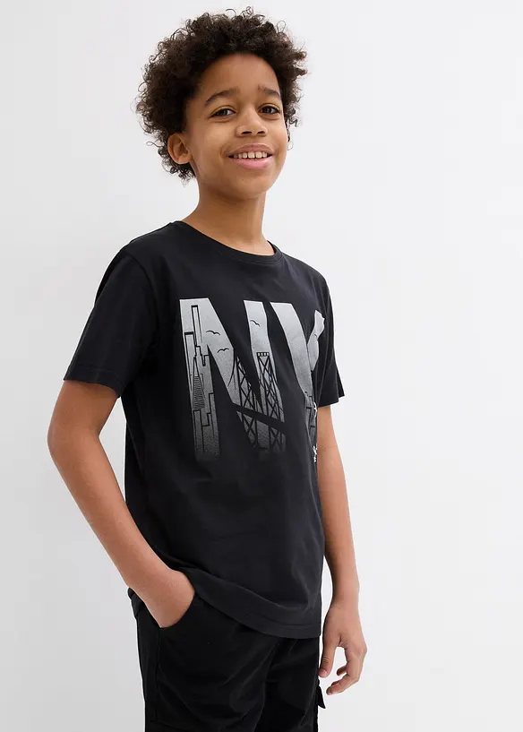 T-shirt van biologisch katoen, bonprix