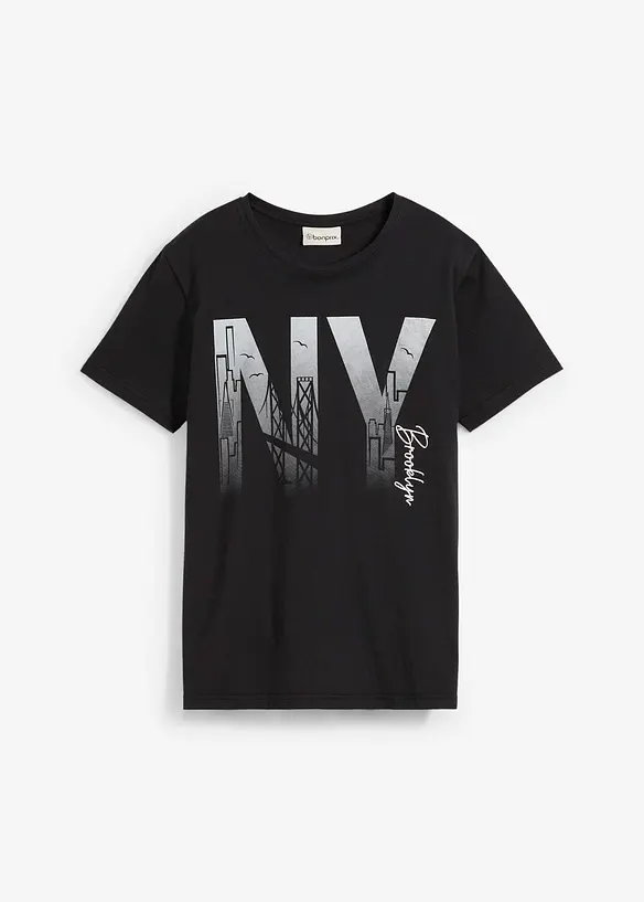 T-shirt van biologisch katoen, bonprix